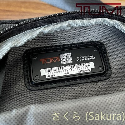 TUMI 22303111 Shoulder Bag Pocket Bag Alpha outlet Small Blackpp