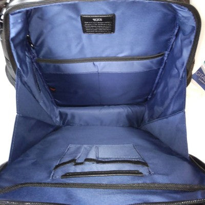TUMI Alpha 3 Carbon Leather Backpack outletdp