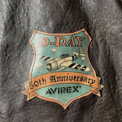 AVIREX A-2 Flight Jacket, Leather jacket L 50th Anniversary Edition Brown