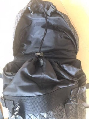 BAO BAO ISSEY MIYAKE  HIKER backpack black  used B