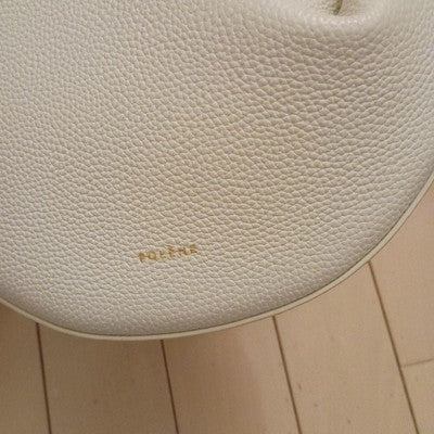 Polène Tonka shoulder bag for Women Mini Bag with Shoulder white
