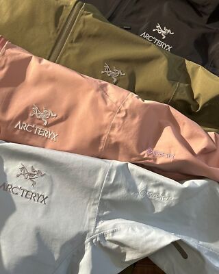 check description size S-2XL ARC’TERYX proof Hardshell Punching Jacket Wind Zip