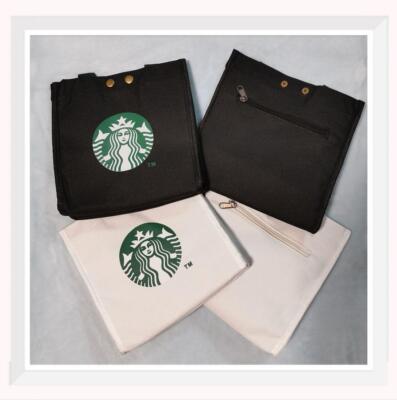 check description chose 2colors Starbucks New Tote Bag Handbag Thermal Lunch Bag