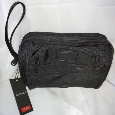 see description 2colors TUMI Clutch Bag Blue 22104DHr Bag Black Blue outlet cp