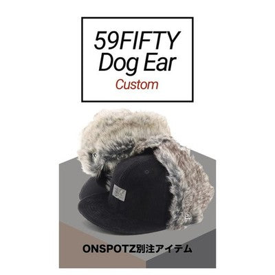 see description New Era 59FIFTY Dog Ear Cap Metal Plates Exclusive ONSPOTZ gift