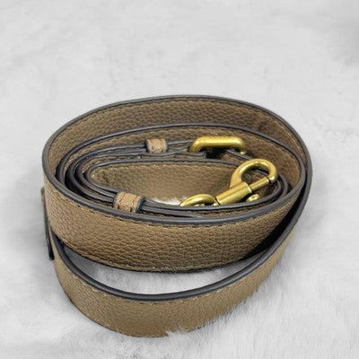 COACH CM545 LANA23 Crossbody 2way Shoulder Bag Leather Dark Stone Brown Outlet