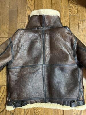 AVIREX flight jacket B-3 S size shearling leather Equipment Unisex