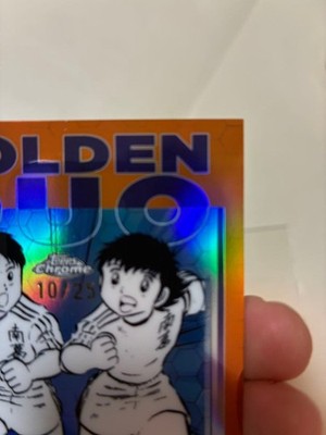 2025 Topps CHROME J.League Captain Tsubasa Golden Duo 10/25 Trading Cards