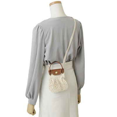 see description 2color Longchamp Pliage Fillet XS size Handbag Shoulder bag