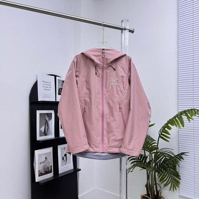 check description size S-XL ARC'TERYX BETA LT GORE-TEX Zip-in Nylon Jacket Pink