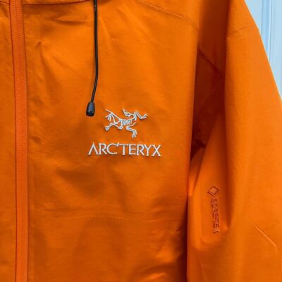 check description size S-XXL ARC'TERYX BETA LT GORE-TEX waterproof jacket Orange