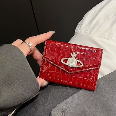 see description 3colors Vivienne Westwood  small wallet Folding Wallet