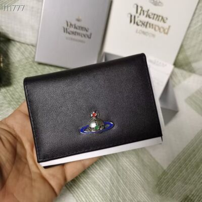 see description chose 2colors Vivienne Westwood Wallet Purse Tri-fold C489520