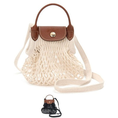 see description 2color Longchamp Pliage Fillet XS size Handbag Shoulder bag