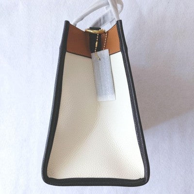 COACH Field Tote 30 In Colorblock With Coach logo Badge Handbag C0777 Outlet New