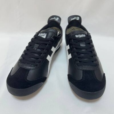 Check Description Sizes 23.5-28cm Onitsuka Tiger Sneakers MEXICO 66 Black White