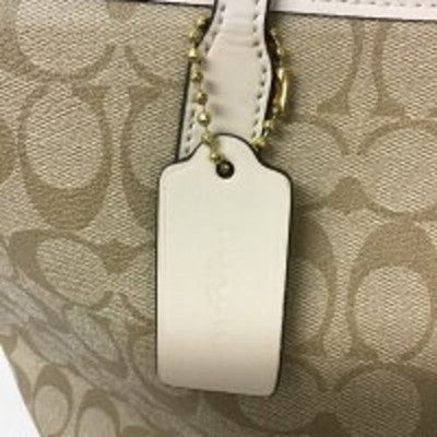 COACH Signature city tote tote bag City bag beige F5696
