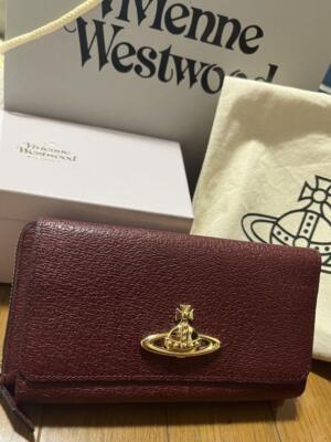 Vivienne Westwood long wallet Shoulder strap long wallet good condition