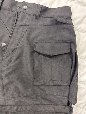 Junya Watanabe Comme des Garcons ASYMMETRIC CARGO PANTS Black Men's