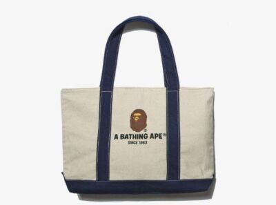 NEW A BATHING APE 2011 Winter Collection BAPE Original Canvas Tote Bag Japan