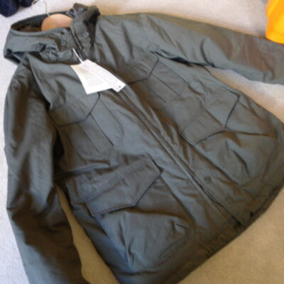 size S Engineered Garments NY Utility Parka Uniqlo Heattech Jacket NEW