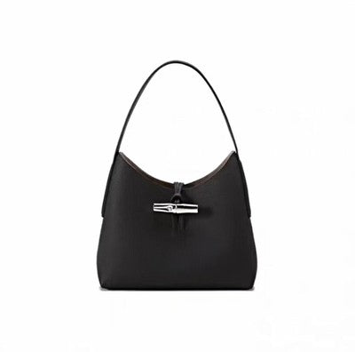 see description 4colors Longchamp M size Tote Bag Handbag White gray black brown