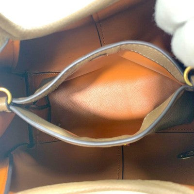 COACH CM545 LANA23 Crossbody 2way Shoulder Bag Leather Dark Stone Brown Outlet