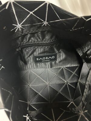 Issey Miyake BAO BAO Prism Shoulder Tote Bag PVC Glossy From Japan Matte graysp
