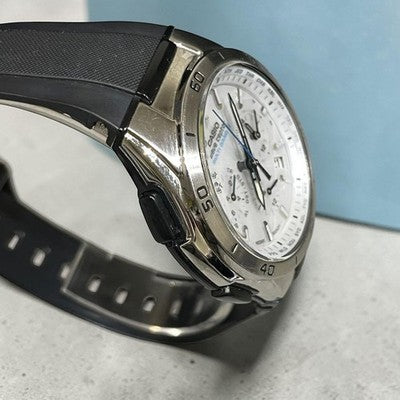Casio Wave Ceptor Solar Radio-Controlled Watch WVQ-M410-7AJF Men's  White used