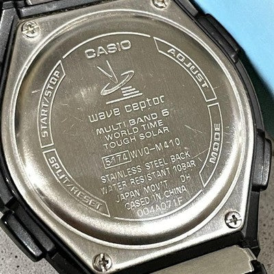 Casio Wave Ceptor Solar Radio-Controlled Watch WVQ-M410-7AJF Men's  White used