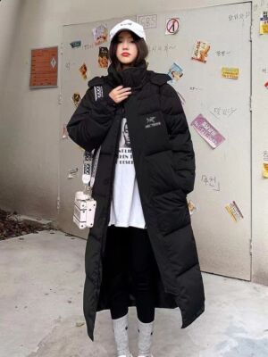 see description size S-2XL Arcteryx Winter Casual Long Down Jacket Unisex