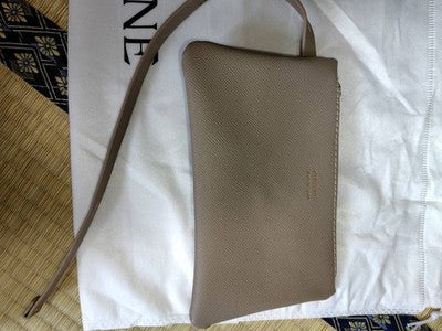 POLENE Gray Shoulder Bag Large Women's Large Capacity Bag Gray