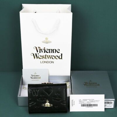 Vivienne Westwood Tri-fold Wallet Vivienne Westwood Clasp Wallet Bi-fold 13VV154