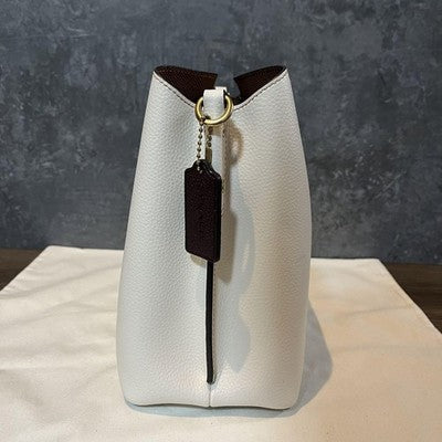 Coach Bag C3766 Willow Bucket Bag Shoulder Bag Leather Colorblock Ladies Rare