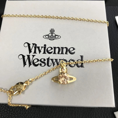 Vivienne Westwood Reina Necklace Orb Gold Total length 40cm Box included