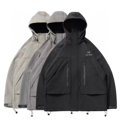 see description size M-2XL ARC'TERYX Water windproof padded softshell jacket C