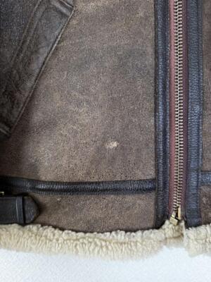 AVIREX B3 Mouton leather jacketM size, for men, good condition