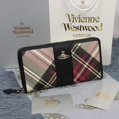 see description 4colors Vivienne Westwood Long Wallet 55VV356