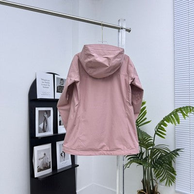 check description size S-XL ARC'TERYX BETA LT GORE-TEX Zip-in Nylon Jacket Pink