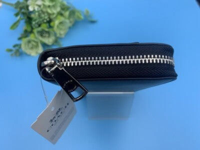 COACH Long Wallet Wallet SNOOPY Black Accordion Gift Fashion Women Men F53773