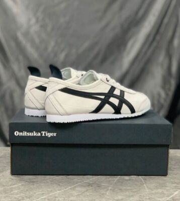 Check Description Sizes 23-28cm Onitsuka Tiger Sneakers MEXICO 66 White Black