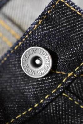 see description IRON HEART Jeans IH-634S 21OZ Straight Selvedge Model Denim