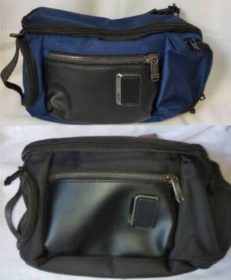 see description Black/Navy TUMI Kelly Sling Body Bag Body Bag One-shoulderpp