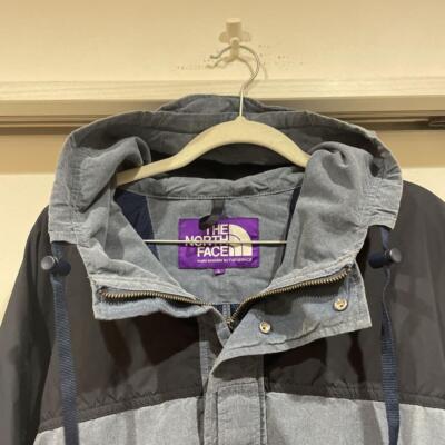 Size: L THE NORTH FACE PURPLE LABEL Mountain Parka Jacket Indigo/Black NP2253N