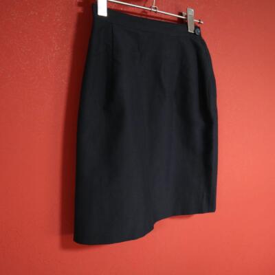 Trico Comme Des Garcons Tricot Nylon/Polyester Knit Skirt Short Dark navy