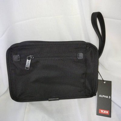 see description 2colors TUMI Clutch Bag Blue 22104DHr Bag Black Blue outlet cp