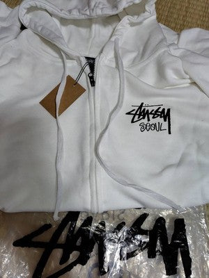see description size S-XL Stussy zip cardigan jacket Seoul City limited model