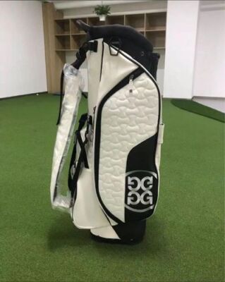 check description chose color G-Four Golf Caddy Bag Stand-type Bag black white