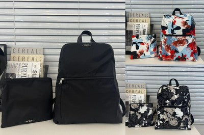 see description 3color Tumi Lightweight Backpack Just In Case 196386 VOYAGEUR
