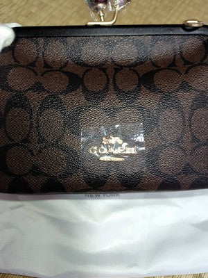 Coach Bag CE617 Brown Black Multi Chain Bag Shoulder Bag Women's Bag 2 Way Bag